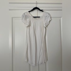 Brandy Melville white off the shoulder dress